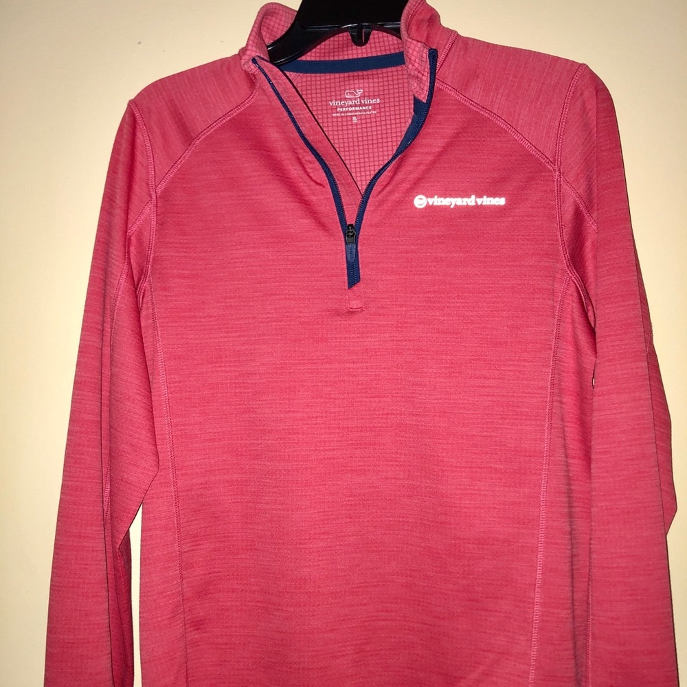 Vineyard Vines 1/4 zip performance shep shirt